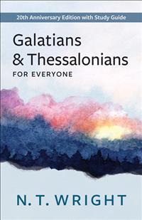New Testament for Everyone, NTE Series, New Testament for Everyone Anniversary Edition, N.T. Wright New Testament, N.T. Wright Series, N.T. Wright Books, John for Everyone, Galatians and Thessalonians New Testament for Everyone ;NTE20;PF23;FEALL