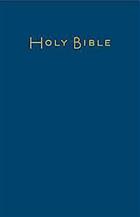 Common English Bible - Large Print Church Bible (Navy)