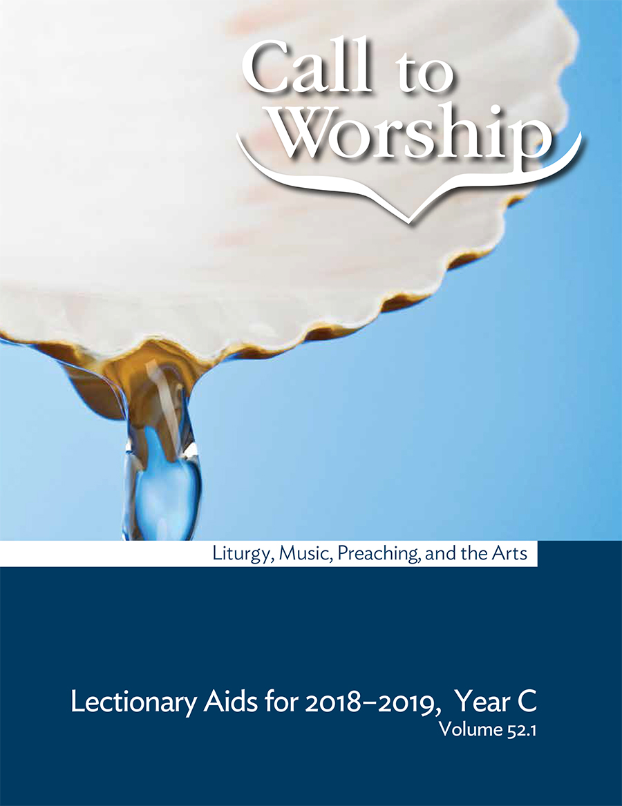 Call to Worship Vol 52.1 Subscription Year C Paper ...