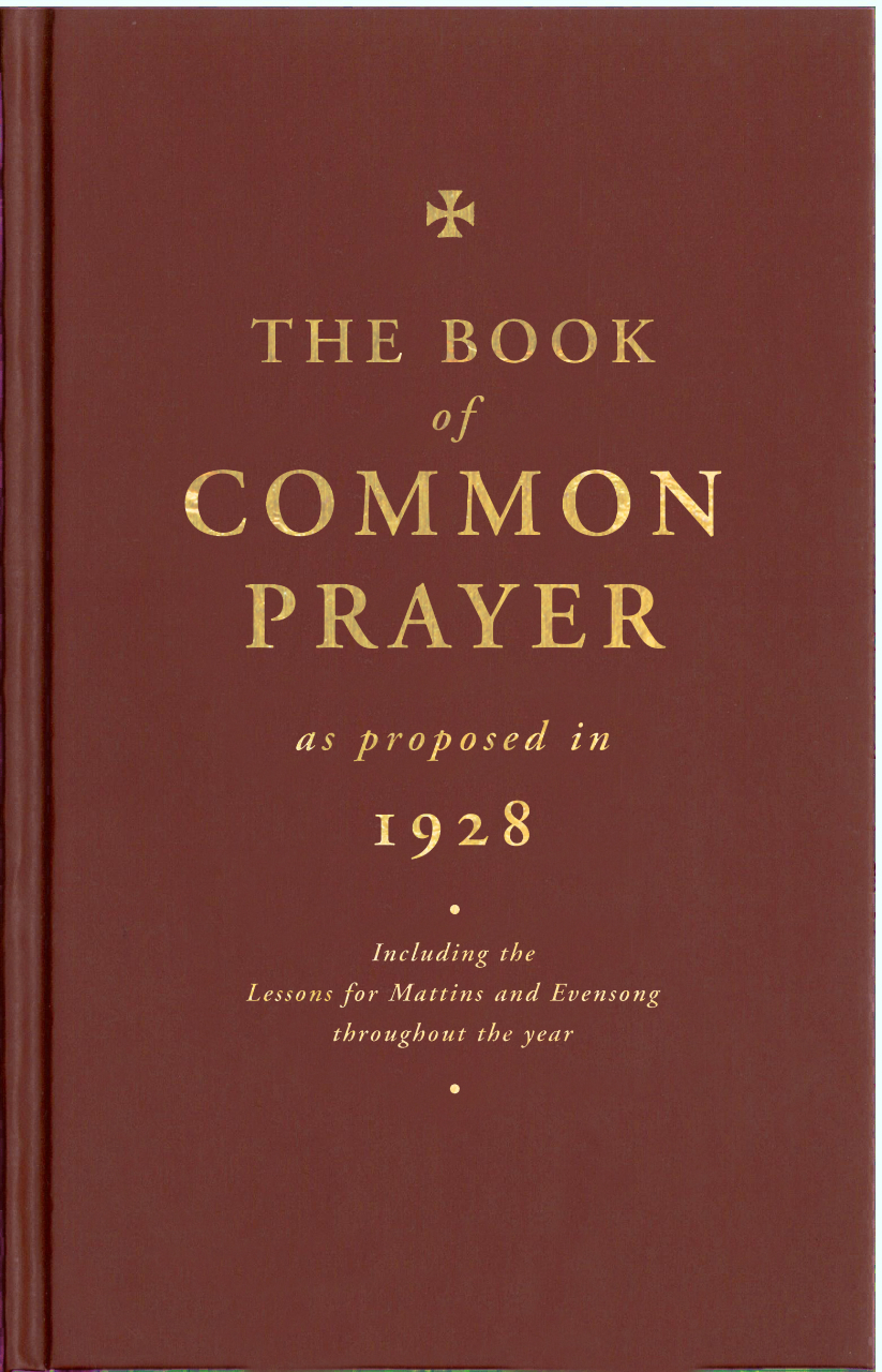 large print 1928 book of common prayer