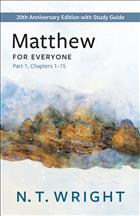 New Testament for Everyone, NTE Series, New Testament for Everyone Anniversary Edition, N.T. Wright New Testament, N.T. Wright Series, N.T. Wright Books, Matthew for Everyone;NTE20; PF23