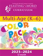 12-Month (2023–2024): Multi-Age (Grades K–6) Additional Color Pack: Printed