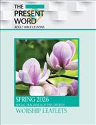 Spring 2026: Worship Leaflets: Printed