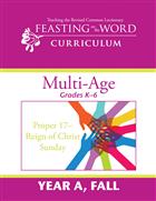 Year A, Fall: Multi-Age (Grades K–6) Leader's Guide &amp; Color Pack: Downloadable